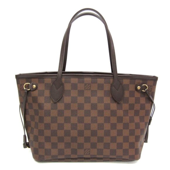 Louis Vuitton Handbags - LOUIS VUITTON Brown Damier Neverfull PM Tote Bag